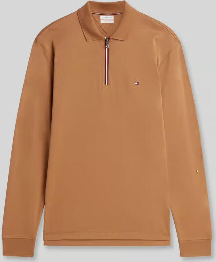 Tommy Hilfiger Regular fit poloshirt van puur katoen model 'LIQUID'