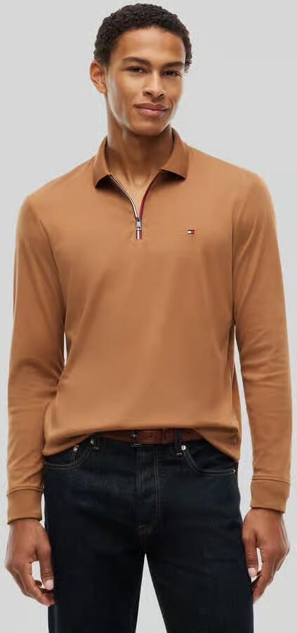 Tommy Hilfiger Regular fit poloshirt van puur katoen model 'LIQUID' - Foto 2