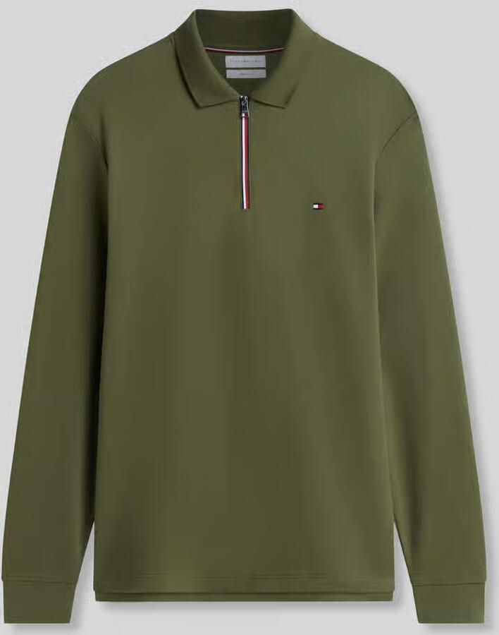 Tommy Hilfiger Regular fit poloshirt van puur katoen model 'LIQUID'