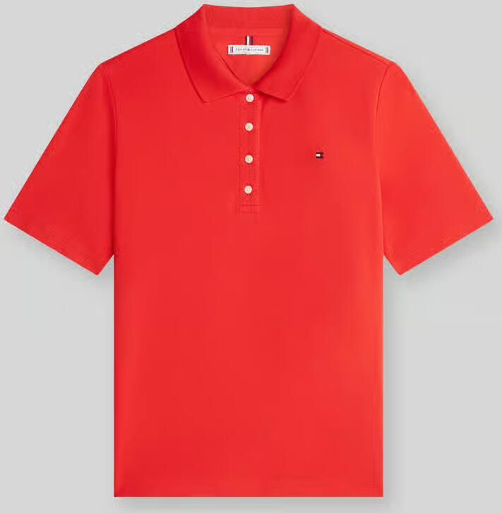 Tommy Hilfiger regular fit poloshirts van katoenmix - Foto 2