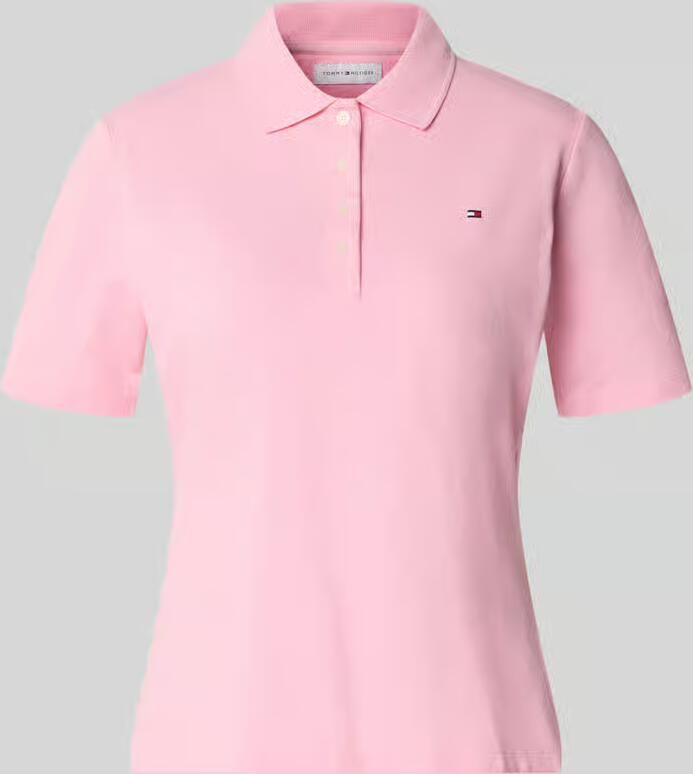 Tommy Hilfiger regular fit poloshirts van katoenmix