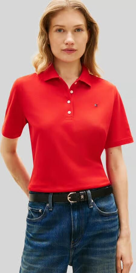 Tommy Hilfiger regular fit poloshirts van katoenmix - Foto 4