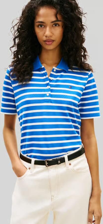 Tommy Hilfiger regular fit poloshirts van katoenmix - Foto 4