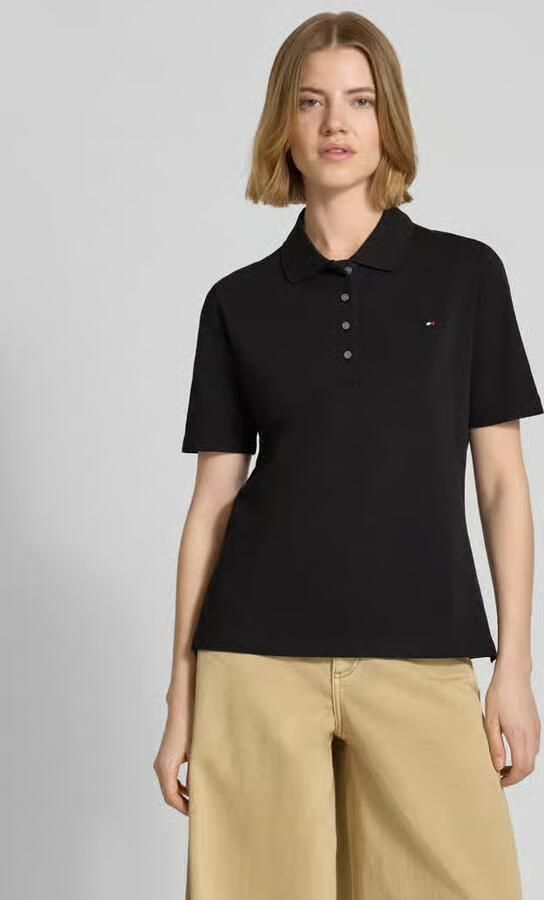 Tommy Hilfiger regular fit poloshirts van katoenmix - Foto 5
