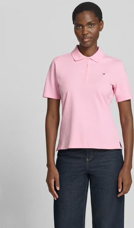 Tommy Hilfiger regular fit poloshirts van katoenmix - Foto 4