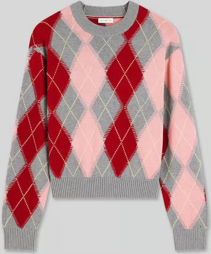 Tommy Hilfiger Regular fit pullover van puur katoen