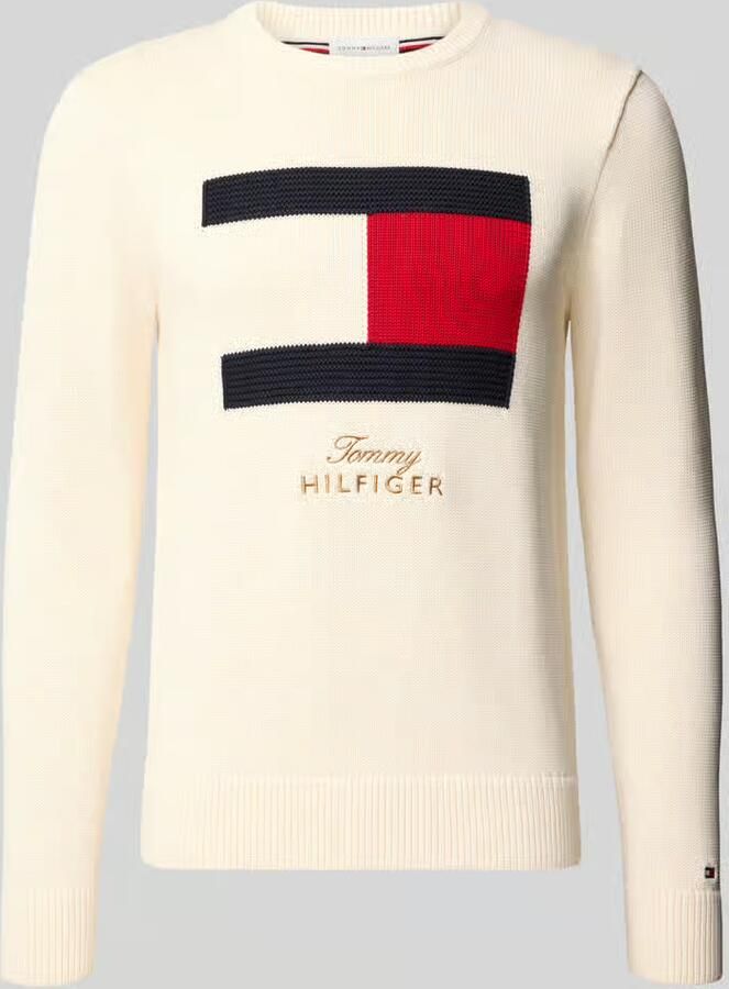 Tommy Hilfiger Regular fit pullover met motiefprint