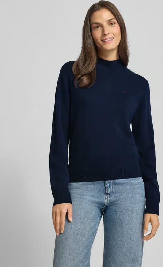 Tommy Hilfiger Regular fit pullover van een mix van wol en kasjmier - Foto 2