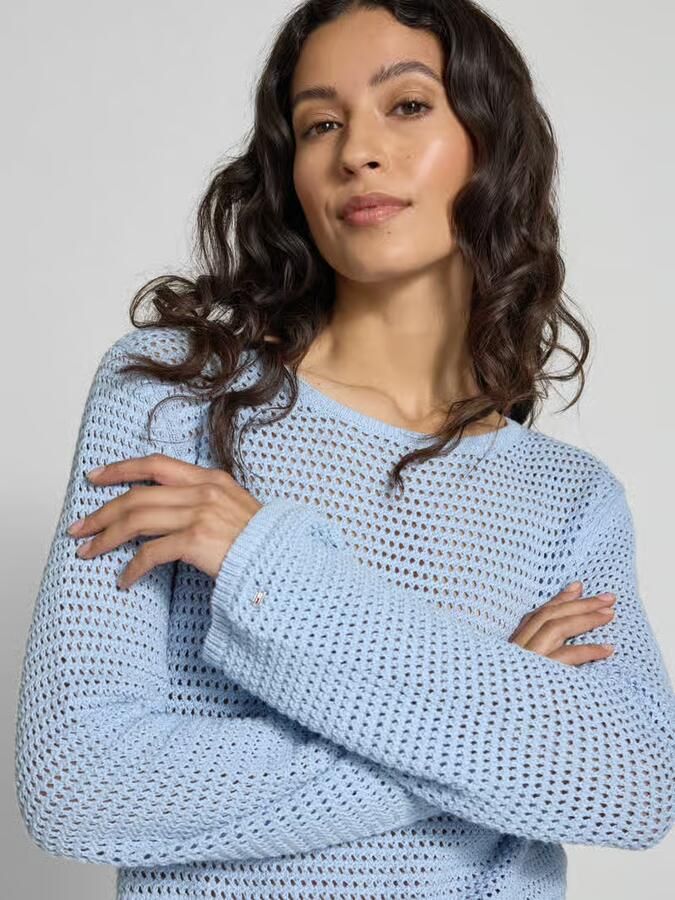 Tommy Hilfiger Regular fit pullover van katoenmix - Foto 3