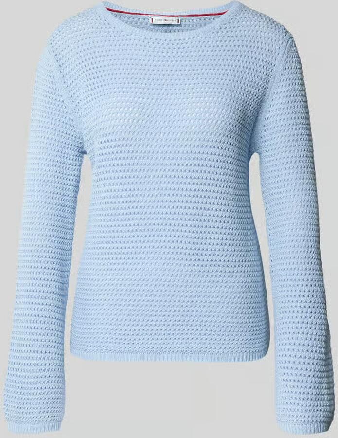 Tommy Hilfiger Regular fit pullover van katoenmix - Foto 4