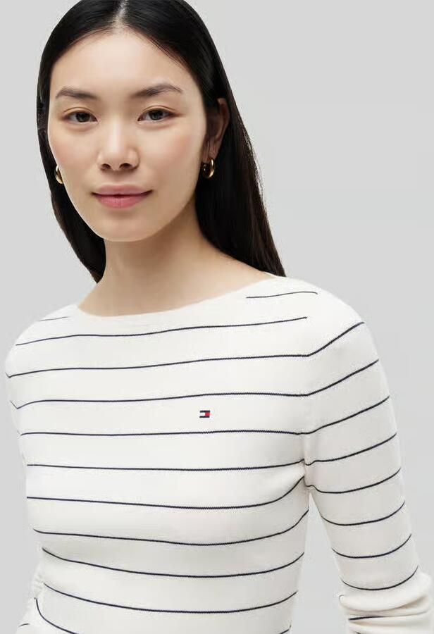 Tommy Hilfiger regular fit pullover van katoenmix - Foto 2