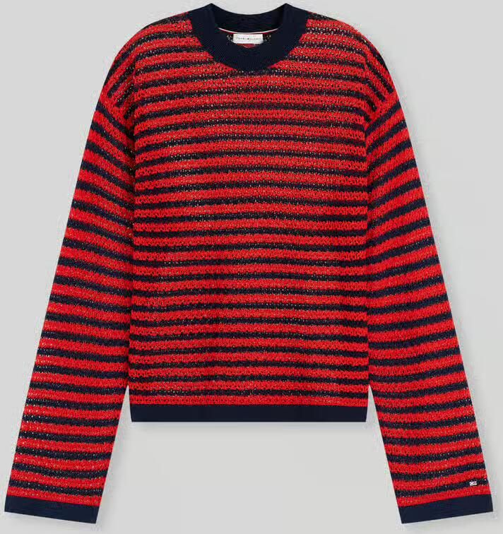 Tommy Hilfiger Regular fit pullover van katoenmix ' - Foto 2