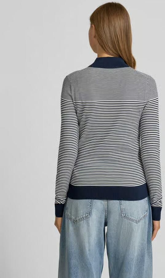 Tommy Hilfiger Gebreide trui CO JERSEY FINE GG MOCK-NK LS SWT - Foto 2