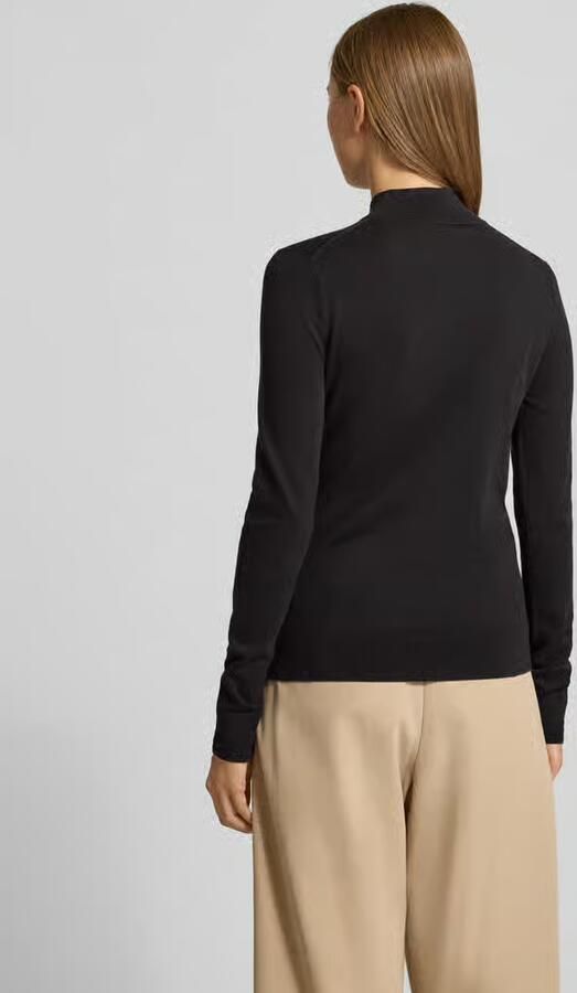 Tommy Hilfiger Gebreide trui CO JERSEY FINE GG MOCK-NK LS SWT - Foto 2