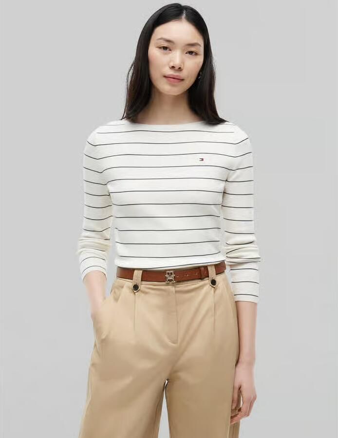 Tommy Hilfiger regular fit pullover van katoenmix - Foto 2