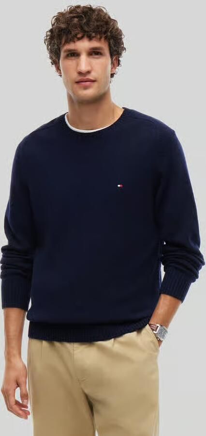 Tommy Hilfiger Regular fit gebreide pullover van het fijnste wol - Foto 10