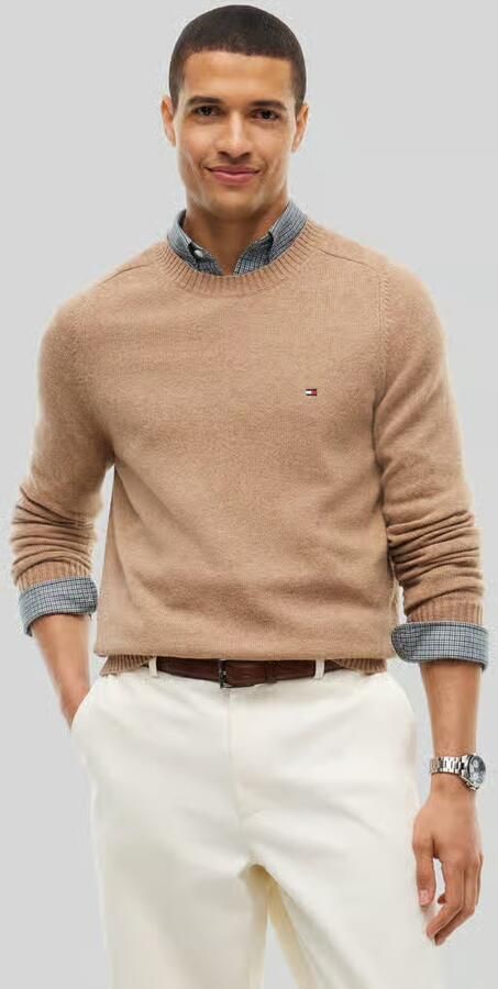 Tommy Hilfiger Regular fit gebreide pullover van het fijnste wol - Foto 8