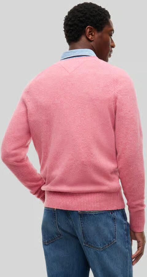 Tommy Hilfiger Regular fit pullover van lamswolmix - Foto 2