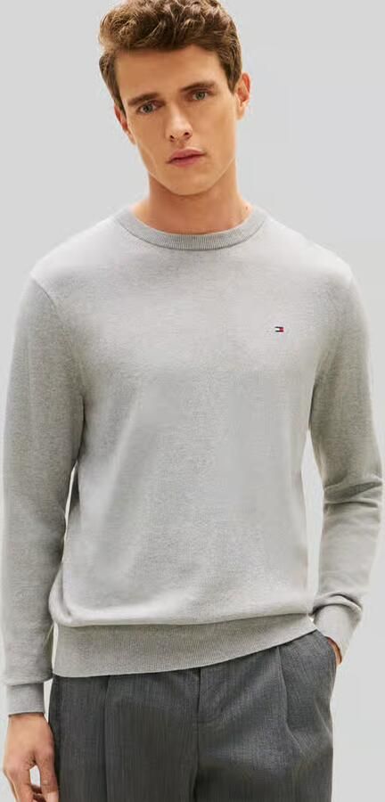 Tommy Hilfiger Regular fit gebreide pullover van een mix van katoen en kasjmier - Foto 9