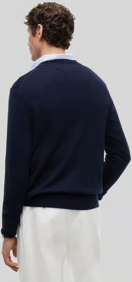 Tommy Hilfiger Regular fit pullover van een mix van katoen en kasjmier - Foto 11