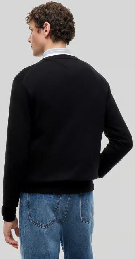 Tommy Hilfiger Regular fit pullover van een mix van katoen en kasjmier - Foto 8