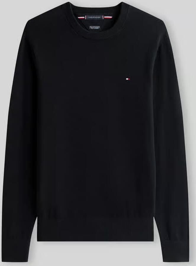 Tommy Hilfiger Regular fit gebreide pullover van een mix van katoen en kasjmier - Foto 18