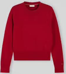 Tommy Hilfiger Regular fit pullover van pure katoen '