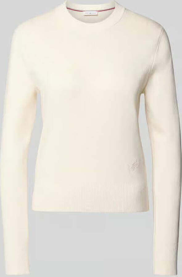 Tommy Hilfiger Regular fit pullover van pure katoen '