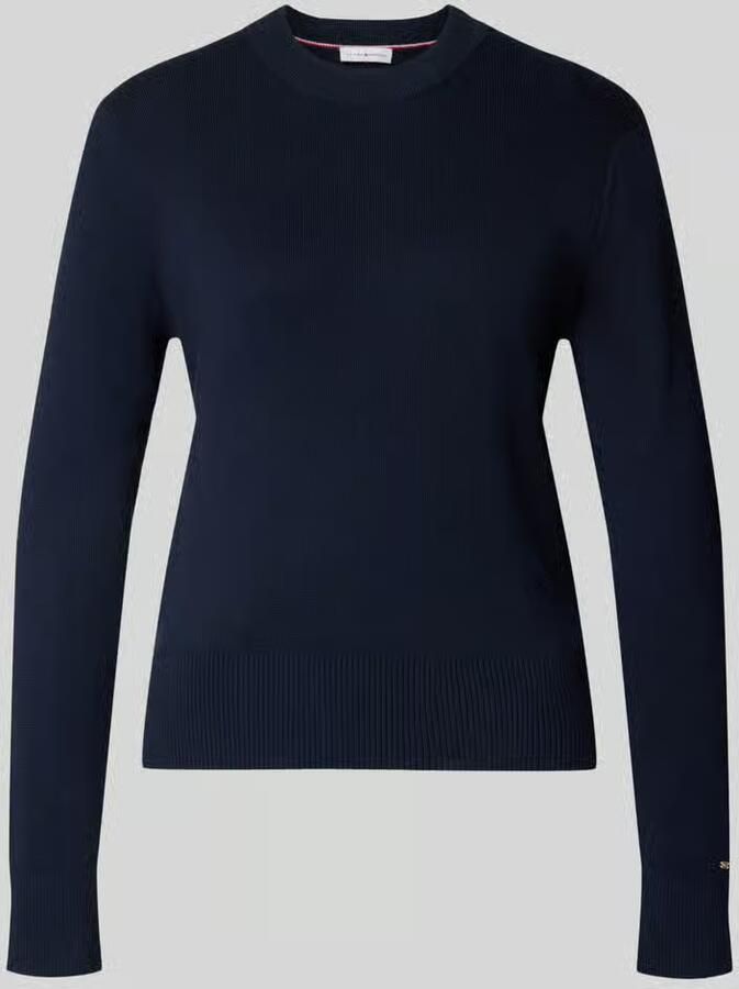 Tommy Hilfiger Regular fit pullover van pure katoen '