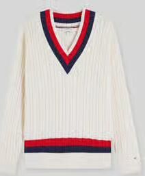 Tommy Hilfiger regular fit pullover van puur katoen