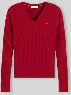 Tommy Hilfiger regular fit pullover van puur katoen
