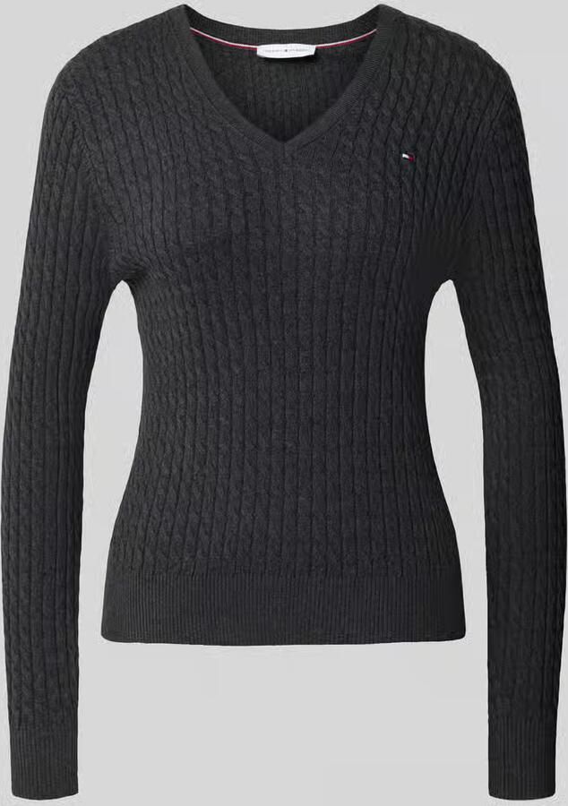 Tommy Hilfiger regular fit pullover van puur katoen