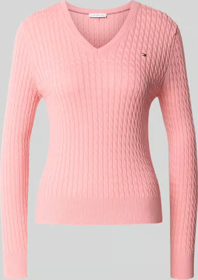 Tommy Hilfiger regular fit pullover van puur katoen