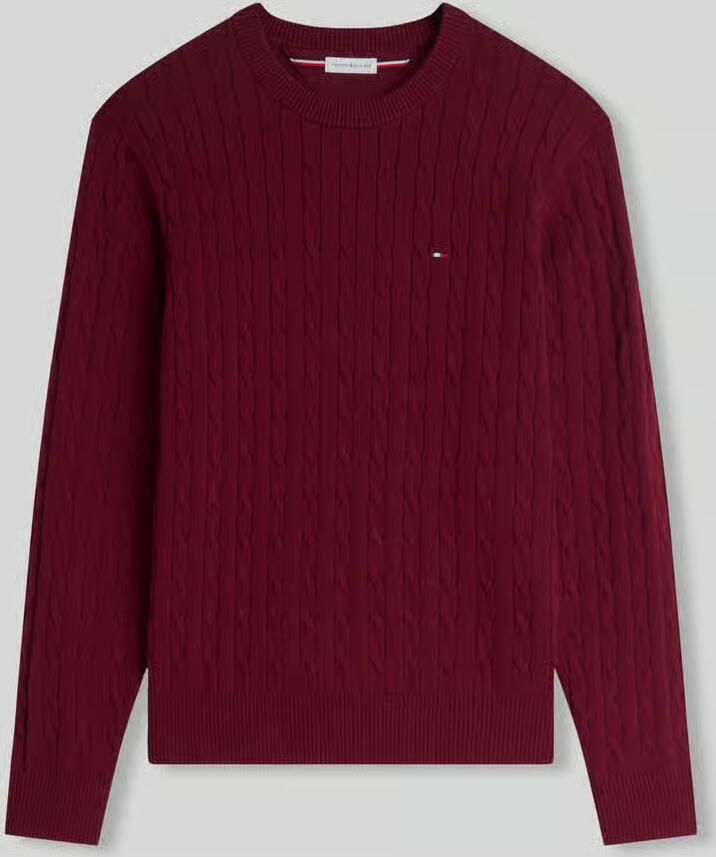 Tommy Hilfiger regular fit pullover van puur katoen