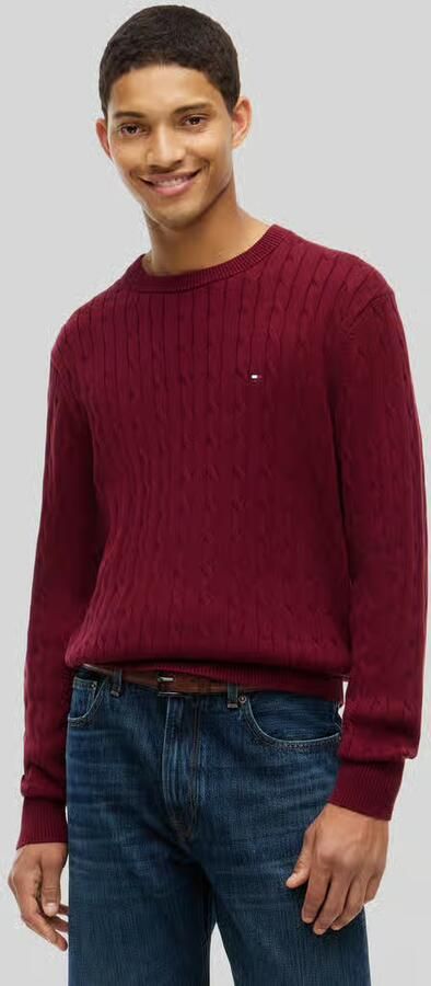 Tommy Hilfiger regular fit pullover van puur katoen - Foto 3