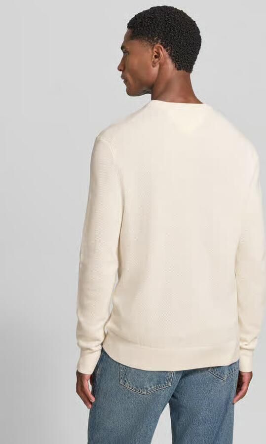Tommy Hilfiger Trui met ronde hals ESSENTIAL STRUCTURE CREW NECK met structuur en label - Foto 18