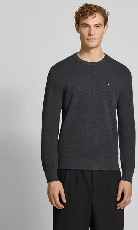 Tommy Hilfiger Trui met ronde hals ESSENTIAL STRUCTURE CREW NECK - Foto 3