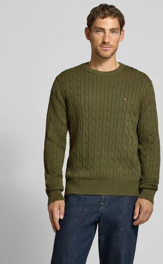 Tommy Hilfiger regular fit pullover van puur katoen - Foto 3