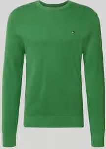 Tommy Hilfiger Regular fit pullover van puur katoen
