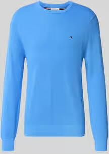 Tommy Hilfiger Regular fit pullover van puur katoen
