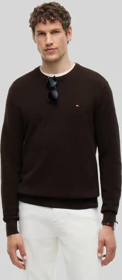 Tommy Hilfiger Regular fit pullover van puur katoen - Foto 3