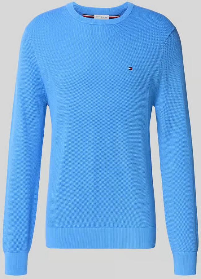 Tommy Hilfiger Regular fit pullover van puur katoen - Foto 2