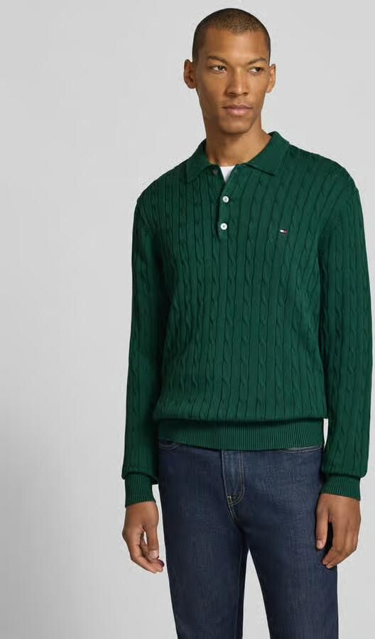 Tommy Hilfiger regular fit pullover van puur katoen - Foto 3