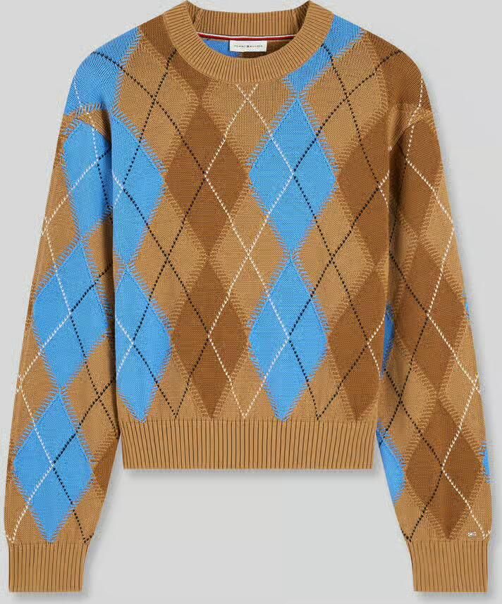 Tommy Hilfiger Regular fit pullover van puur katoen