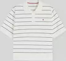 Tommy Hilfiger regular fit pullover van puur katoen met polokraag