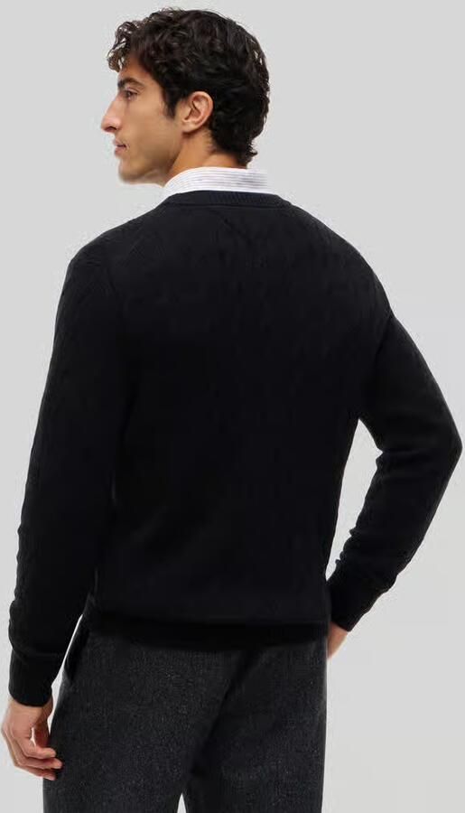 Tommy Hilfiger Regular fit pullover van zuivere schapenwol - Foto 2