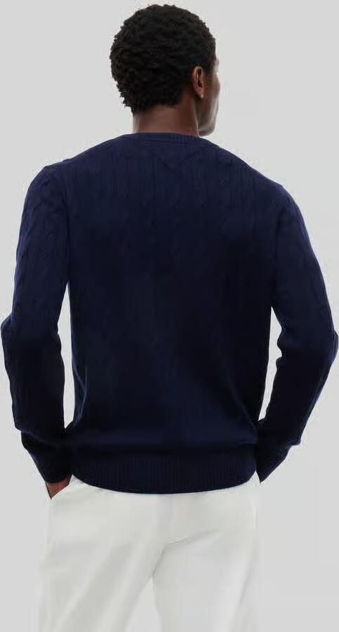 Tommy Hilfiger Regular fit pullover van zuivere schapenwol - Foto 2