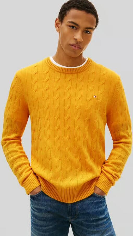 Tommy Hilfiger Regular fit pullover van zuivere schapenwol - Foto 2