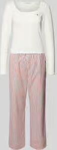 Tommy Hilfiger Regular fit pyjama van katoenmix