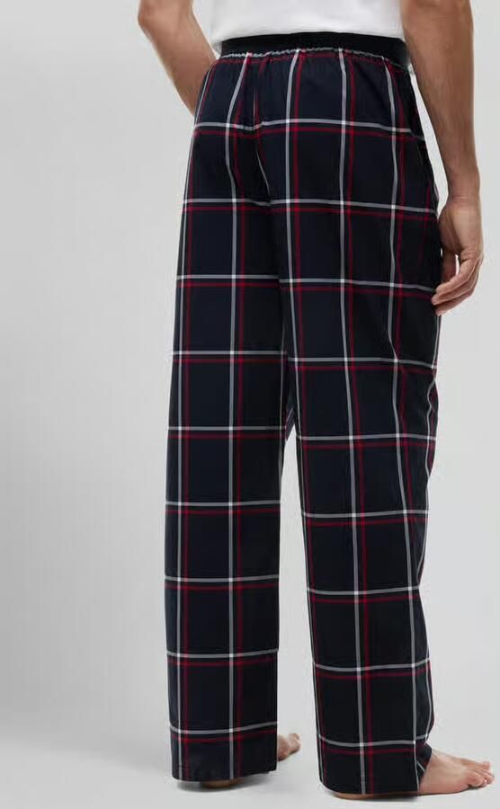 Tommy Hilfiger Regular fit pyjama van puur katoen met elastische band - Foto 3